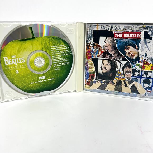 The Beatles Anthology 3 CD, 1996 2 Disc Set - Picture 3 of 6
